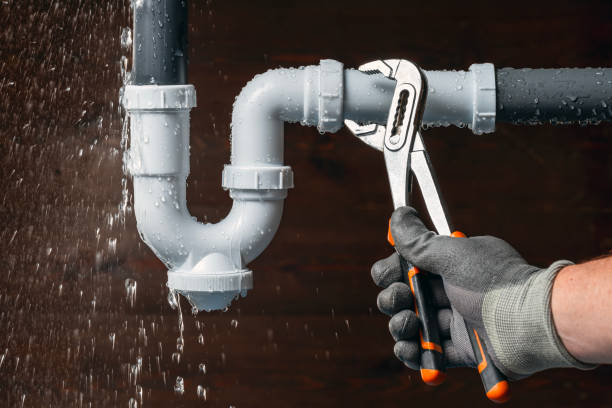 Professional Leak Detection technician working in Manquin, VA